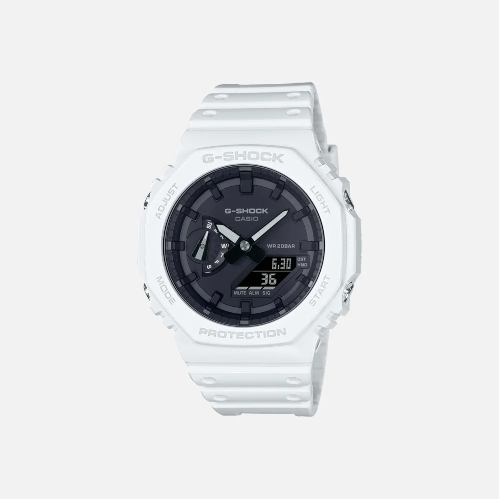 G-Shock GA700SKE-7A Transparent White Digital & Analog Watch | Hamilton  Place