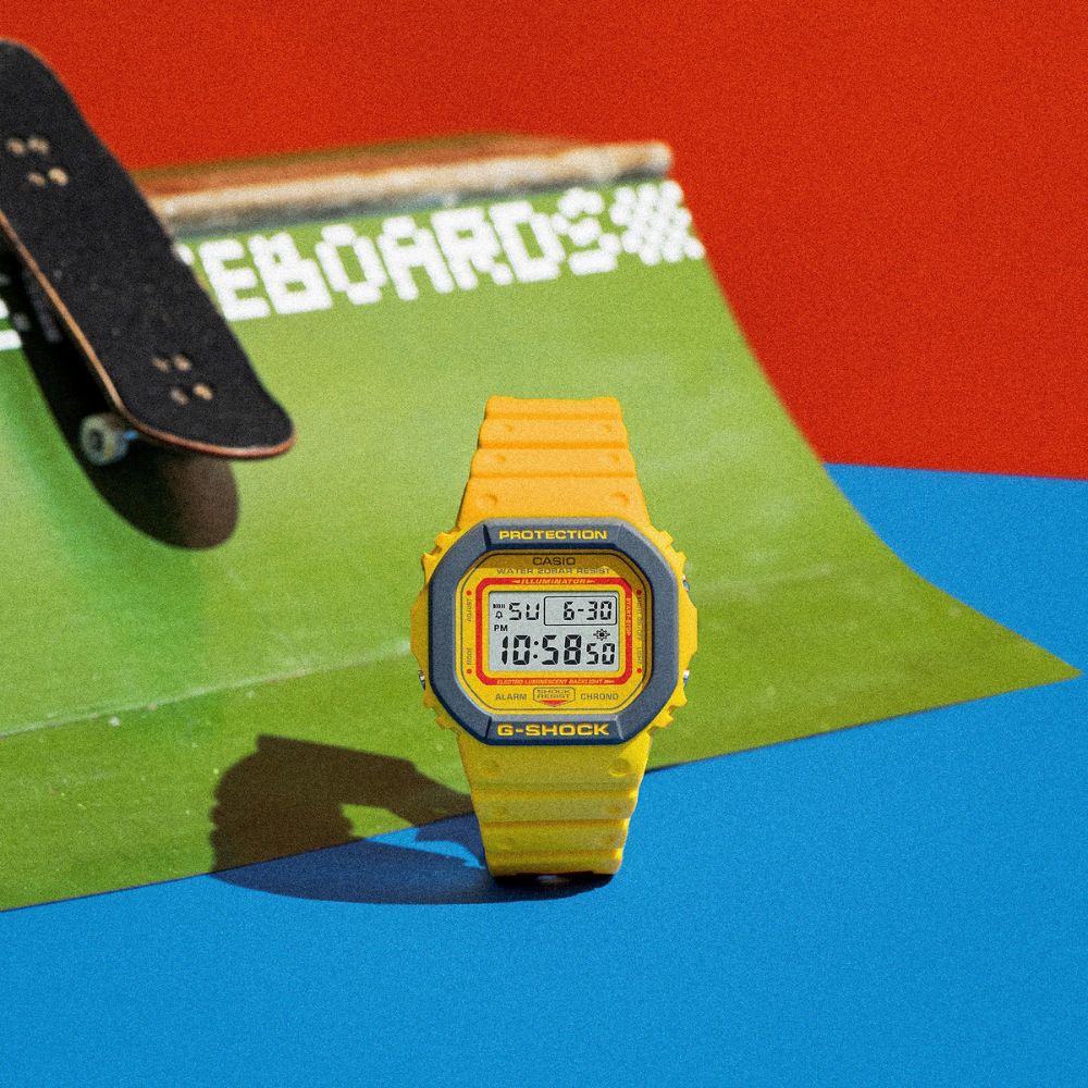 G-Shock Casio G-Shock DW-5610Y-9 Retro 90s Inspired Digital REV - WATCHES Watch