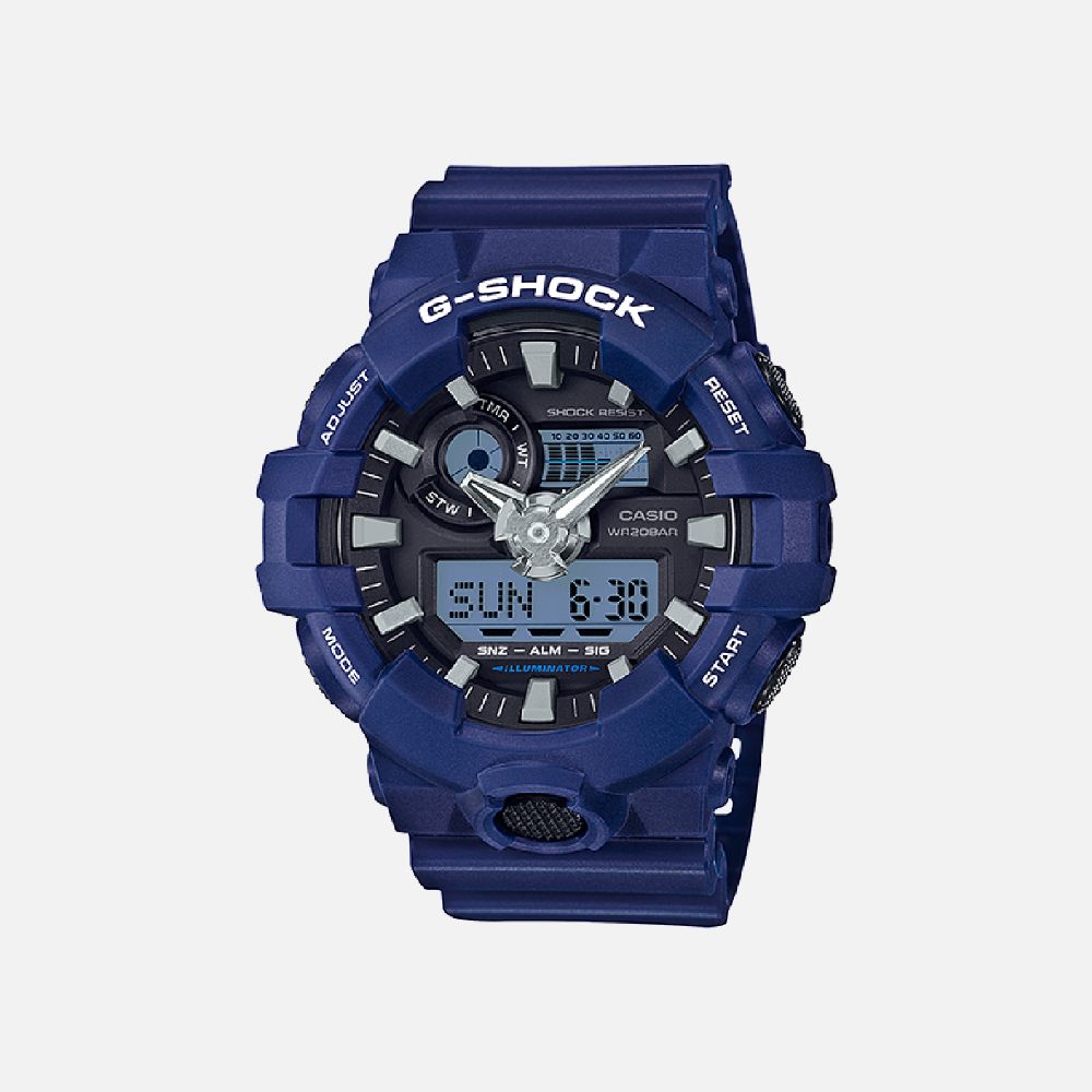 G-Shock GA-700-2A GA-700 SERIES Analog Digital Watch - REV WATCHES
